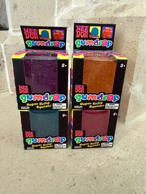 *NEW* NeeDoh Gumdrop -4 count set